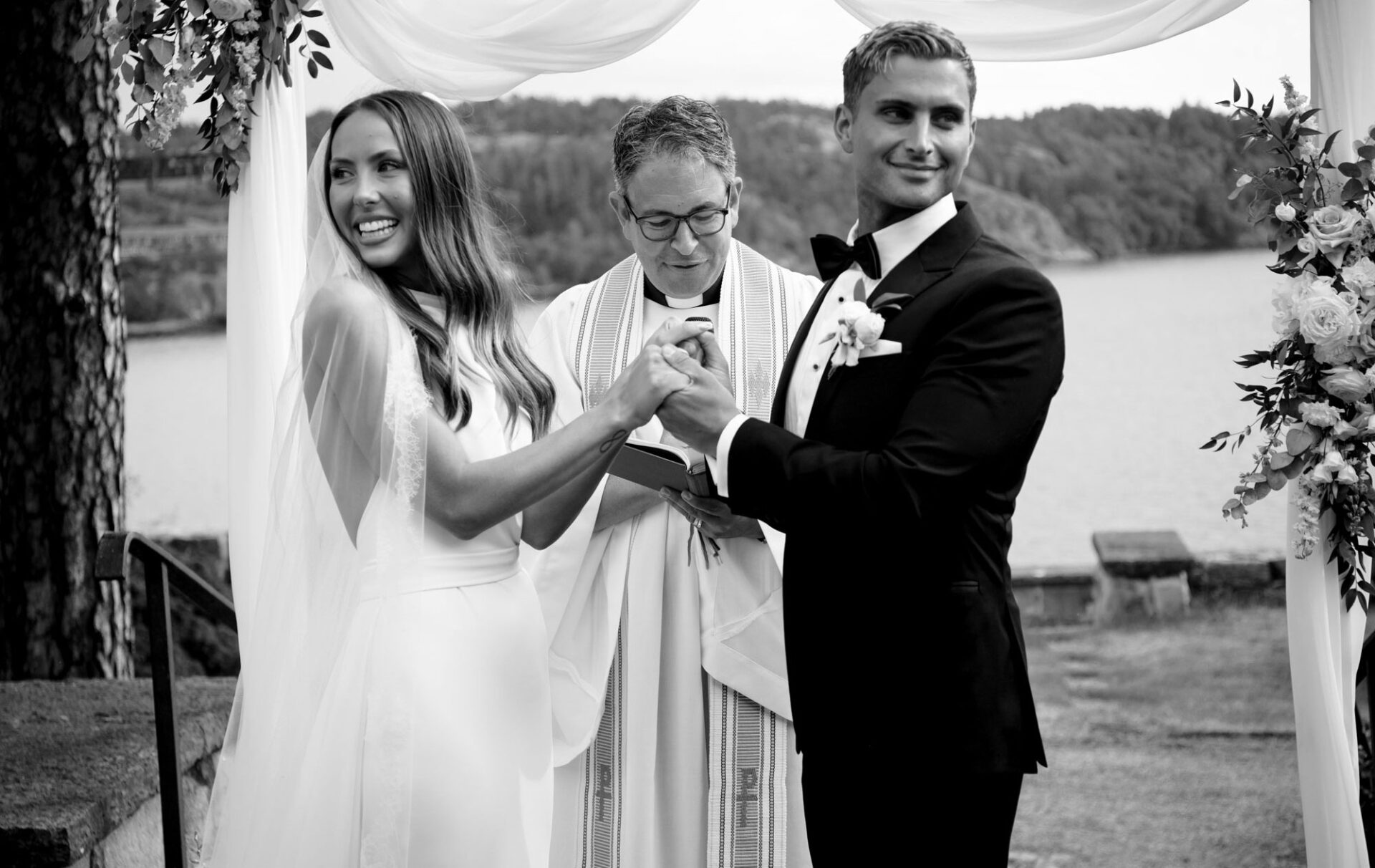 Bröllop Samir Badran på Högberga Gård på Lidingö