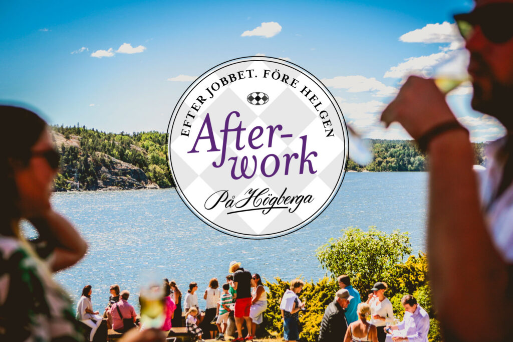 After work på Högberga Gård på Lidingö